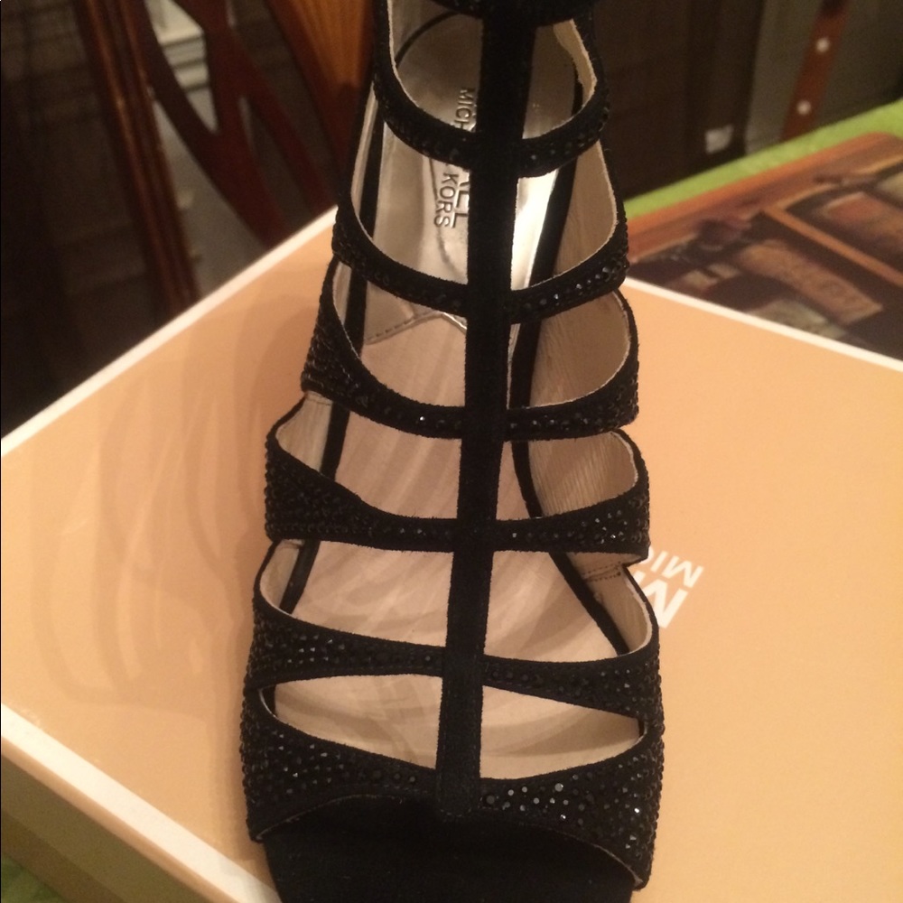 MK Glitz 3" high heel new in box Super Chic